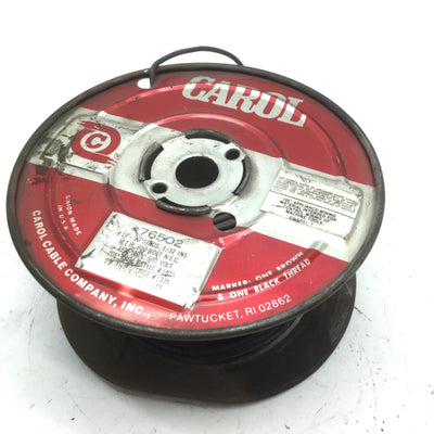 New – Open box Carol 76502.18.01 Hook-Up Wire Spool 18 AWG 16/30 Strands 600V Black, 250'