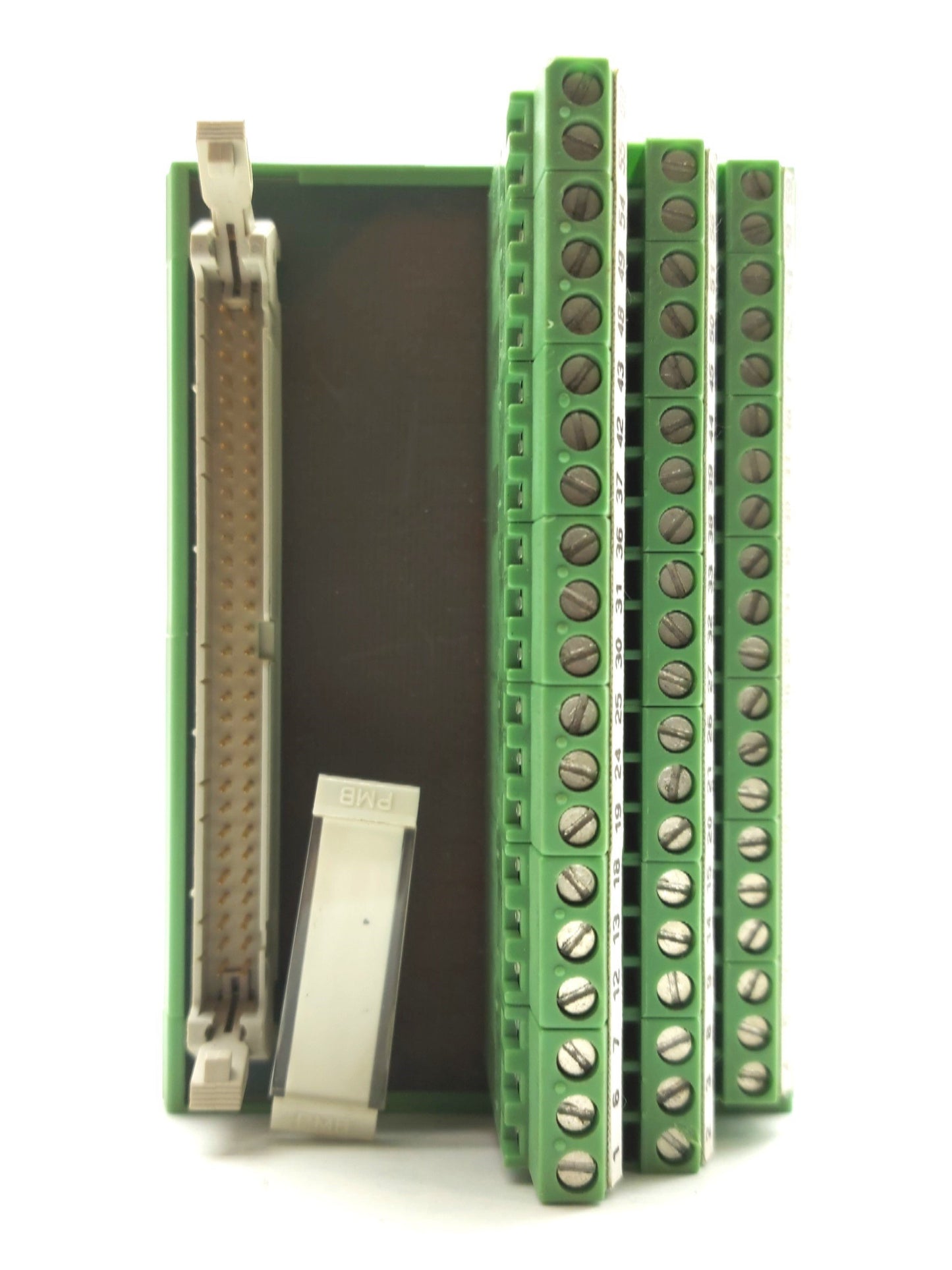 Used Phoenix Contact FLKMS-60 Breakout Board, IDC60 60-Pin Male to Screw Terminals
