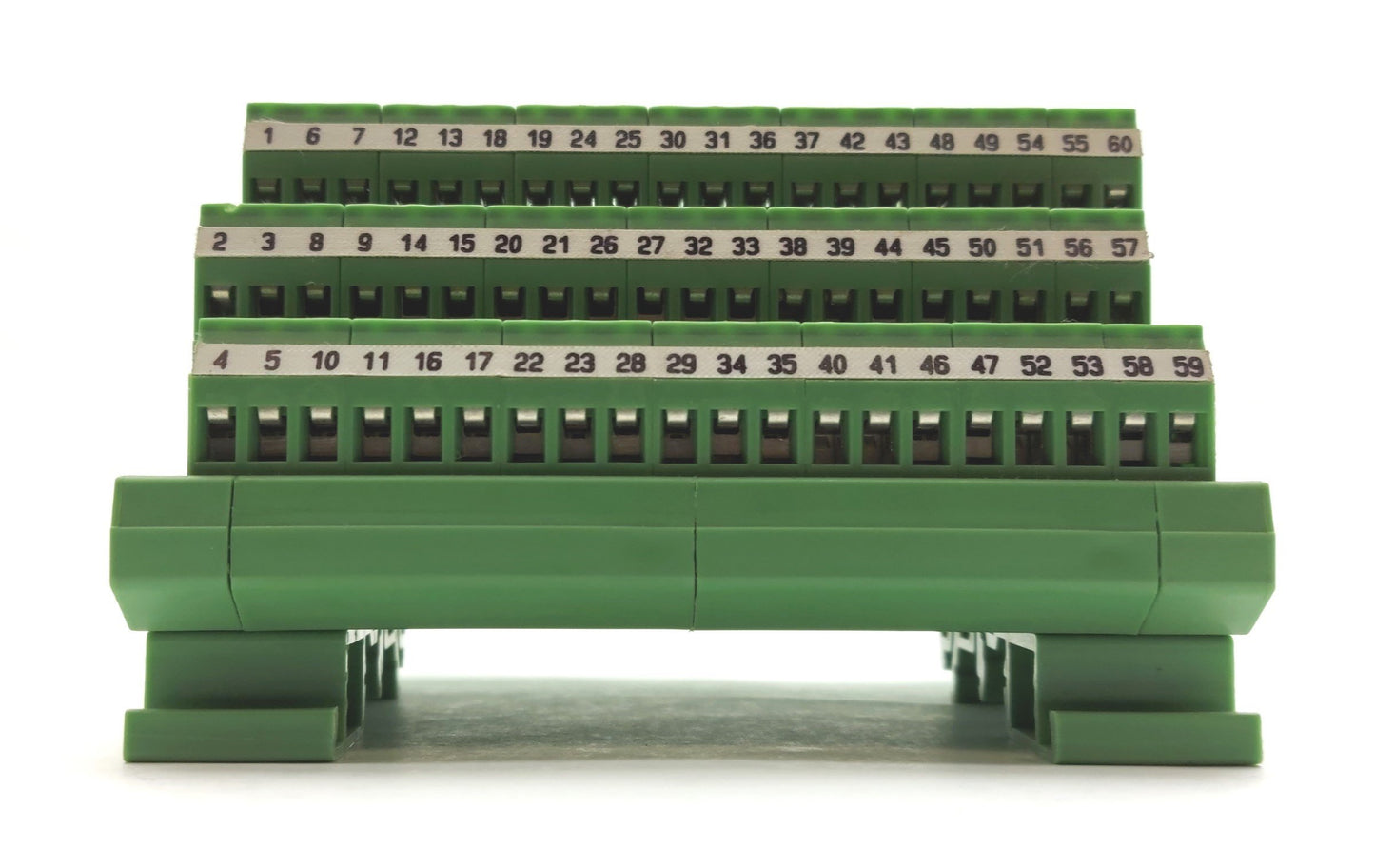 Used Phoenix Contact FLKMS-60 Breakout Board, IDC60 60-Pin Male to Screw Terminals
