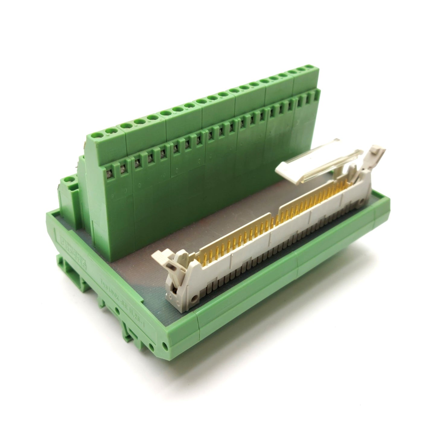 Used Phoenix Contact FLKMS-60 Breakout Board, IDC60 60-Pin Male to Screw Terminals
