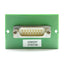 Used Phoenix Contact DFLK-D15 SUB/S Breakout Board, 15-Pin D-Sub Male to Terminals