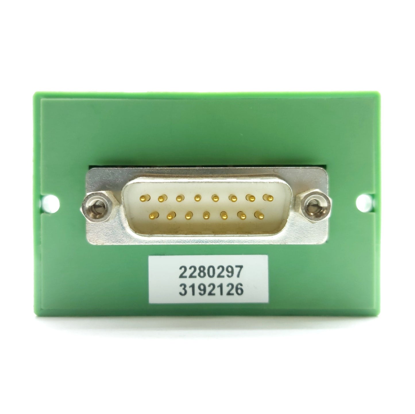 Used Phoenix Contact DFLK-D15 SUB/S Breakout Board, 15-Pin D-Sub Male to Terminals