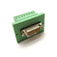 Used Phoenix Contact DFLK-D15 SUB/S Breakout Board, 15-Pin D-Sub Male to Terminals