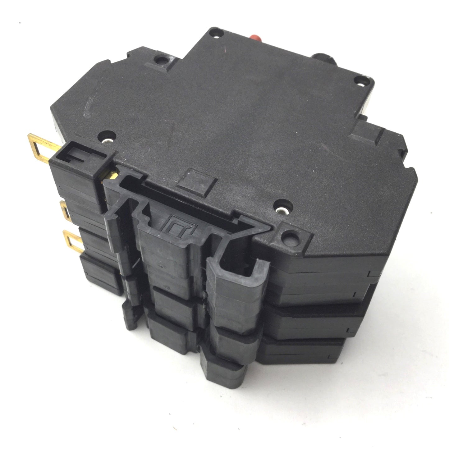 Used Lot of 4 Square D GCB100 Circuit Breakers, Series C, Rating: 10A 125VAC 65VDC