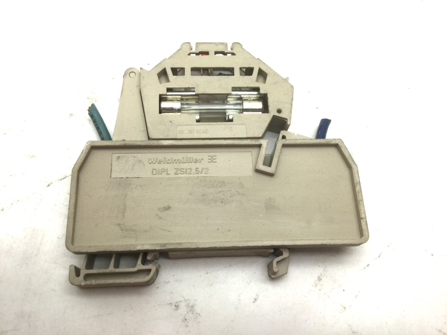 Used Lot of 10 Weidmuller ZSI 2.5 Z Series Fuse Terminal 2.5mm 1616460000