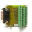 Used F&K Delvotec 1178 Terminal 12 Breakout Board, 15-Pin D-Sub Male to Terminals