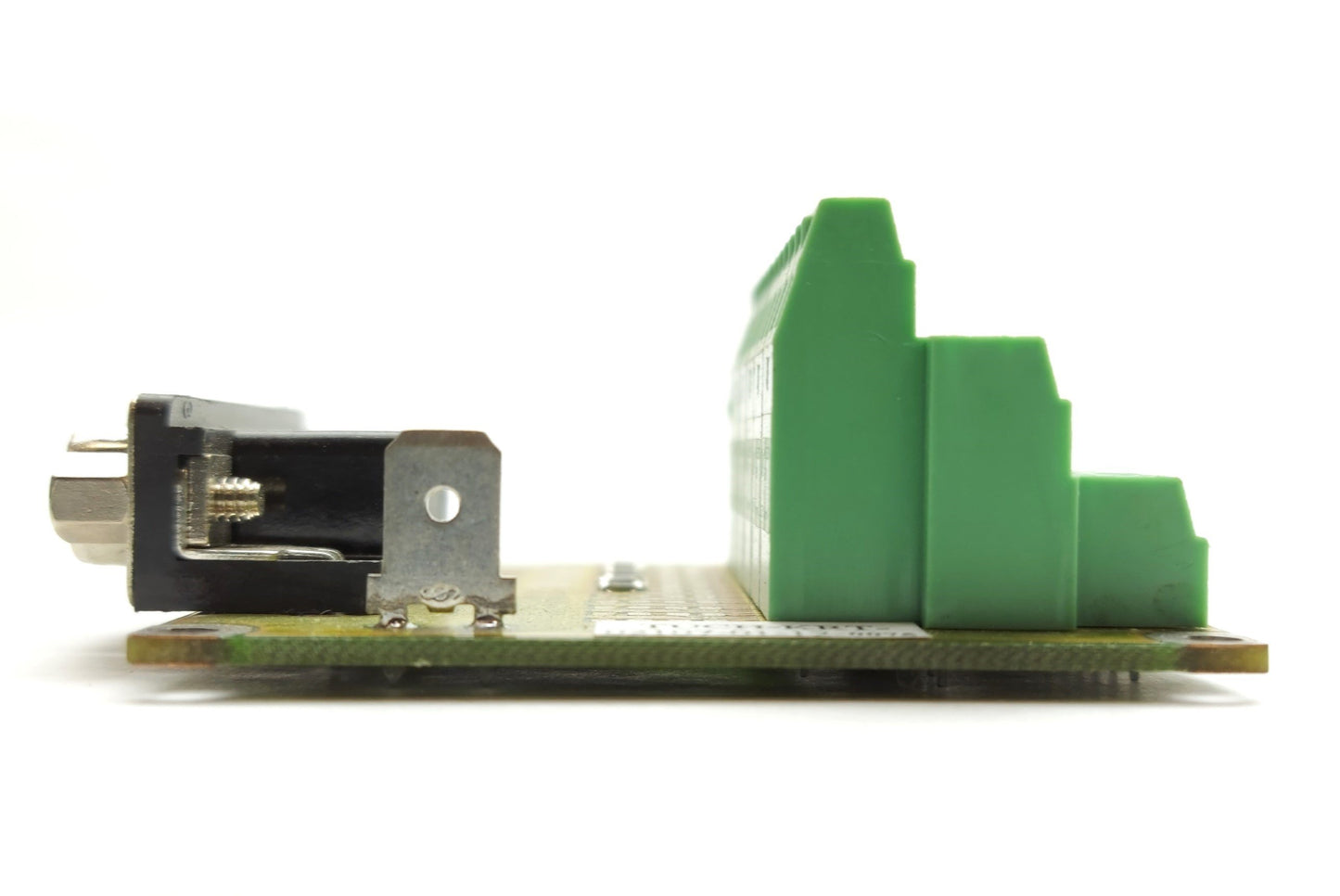 Used F&K Delvotec 1178 Terminal 12 Breakout Board, 15-Pin D-Sub Male to Terminals