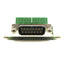 Used F&K Delvotec 1178 Terminal 12 Breakout Board, 15-Pin D-Sub Male to Terminals