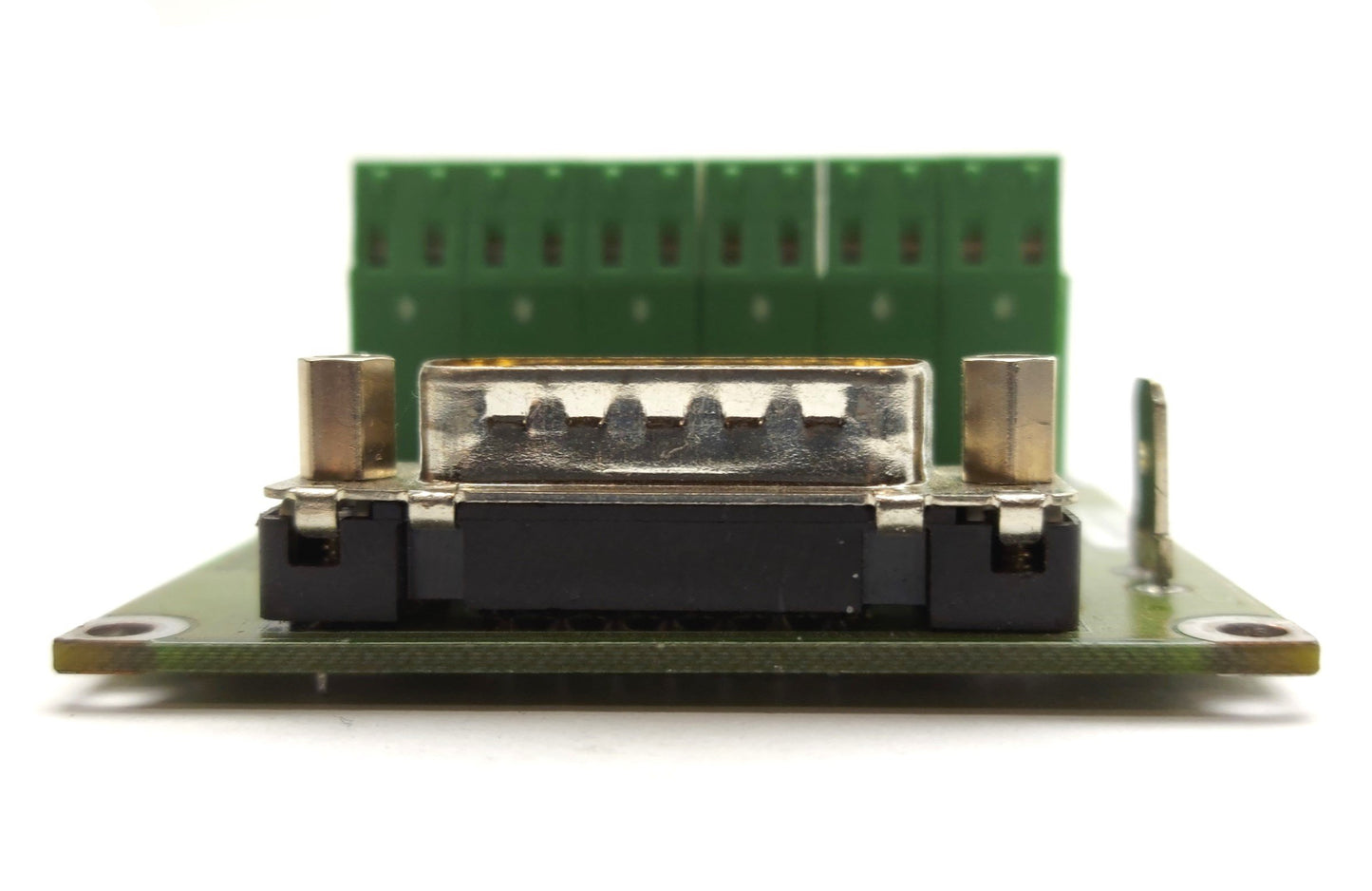 Used F&K Delvotec 1178 Breakout Board Terminal 12, 15-Pin D-Sub Male to Terminals