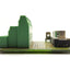 Used F&K Delvotec 1178 Breakout Board Terminal 12, 15-Pin D-Sub Male to Terminals