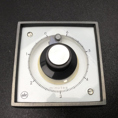 New ATC 309D 029 A 04 PX Motor-Driven Analog Reset Timer 0-6Min, 120VAC, Push Button