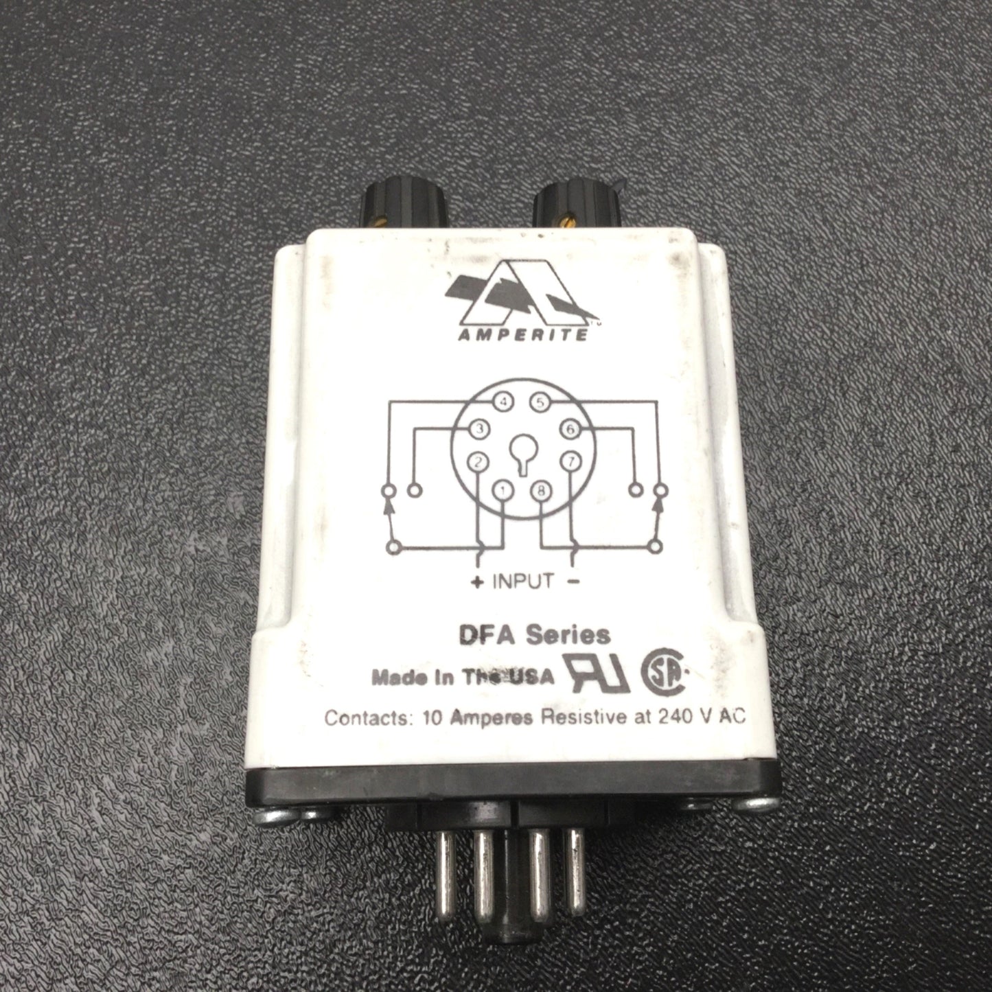 Used Amperite 24DA/ADFA Adjustable Recycling Timer Range: 0.1 To 10 Seconds, 24VDC