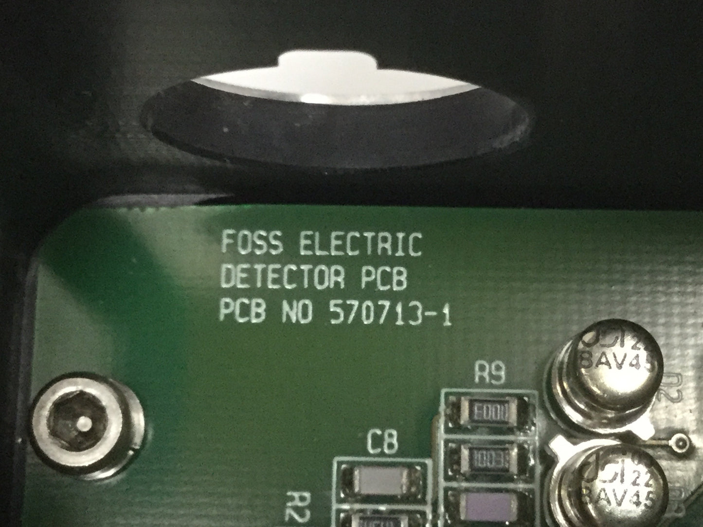 Used Foss Analytics 570713-1 Photomultiplier Tube Detector PCB Unit w/ Cable
