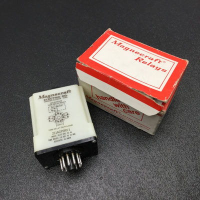 New – Open box Magnecraft 211ACPSRX-1 Solid State Time Delay Relay, 20-32VAC, 1 To 10 Seconds