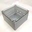 Used Hoffman Q-303018PCICC Electrical Enclosure, Dimensions: 7x11x11", *Holes*