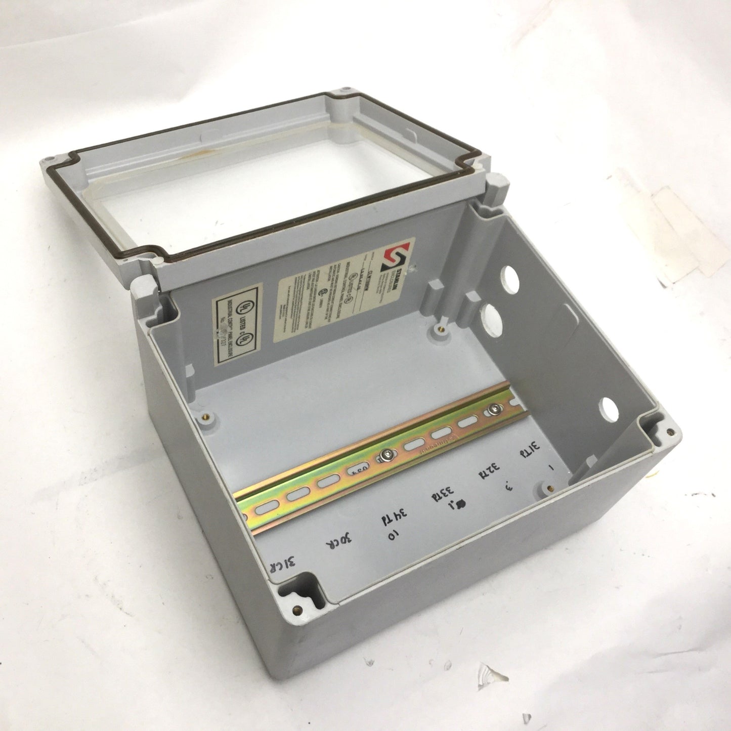 Used Stahlin CLW1109HW Wall Enclosure Hinged, Type: 1, 3, 3S, 4X, 12, *Holes*
