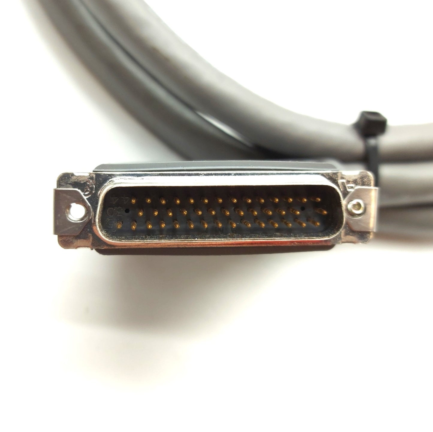 Used Adept 10332-02010 Robot Encoder Cable, 50-Pin D-Sub to 44-Pin D-Sub, 90" Long