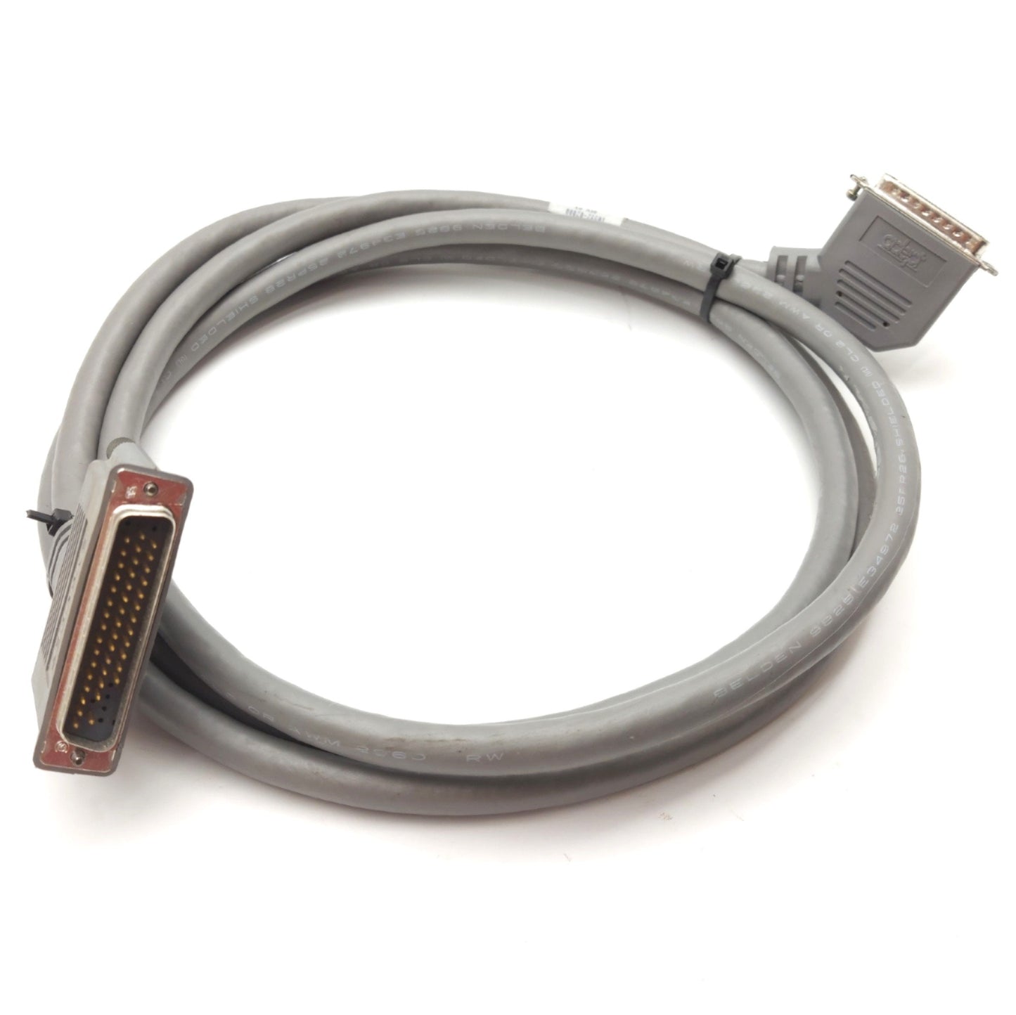 Used Adept 10332-02010 Robot Encoder Cable, 50-Pin D-Sub to 44-Pin D-Sub, 90" Long