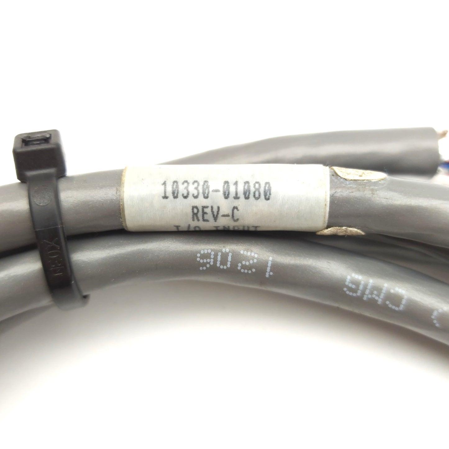 Used Adept 10330-01080 Rev. C Robot I/O Input Cable, 26-Pin D-Sub to Leads, 6' Long