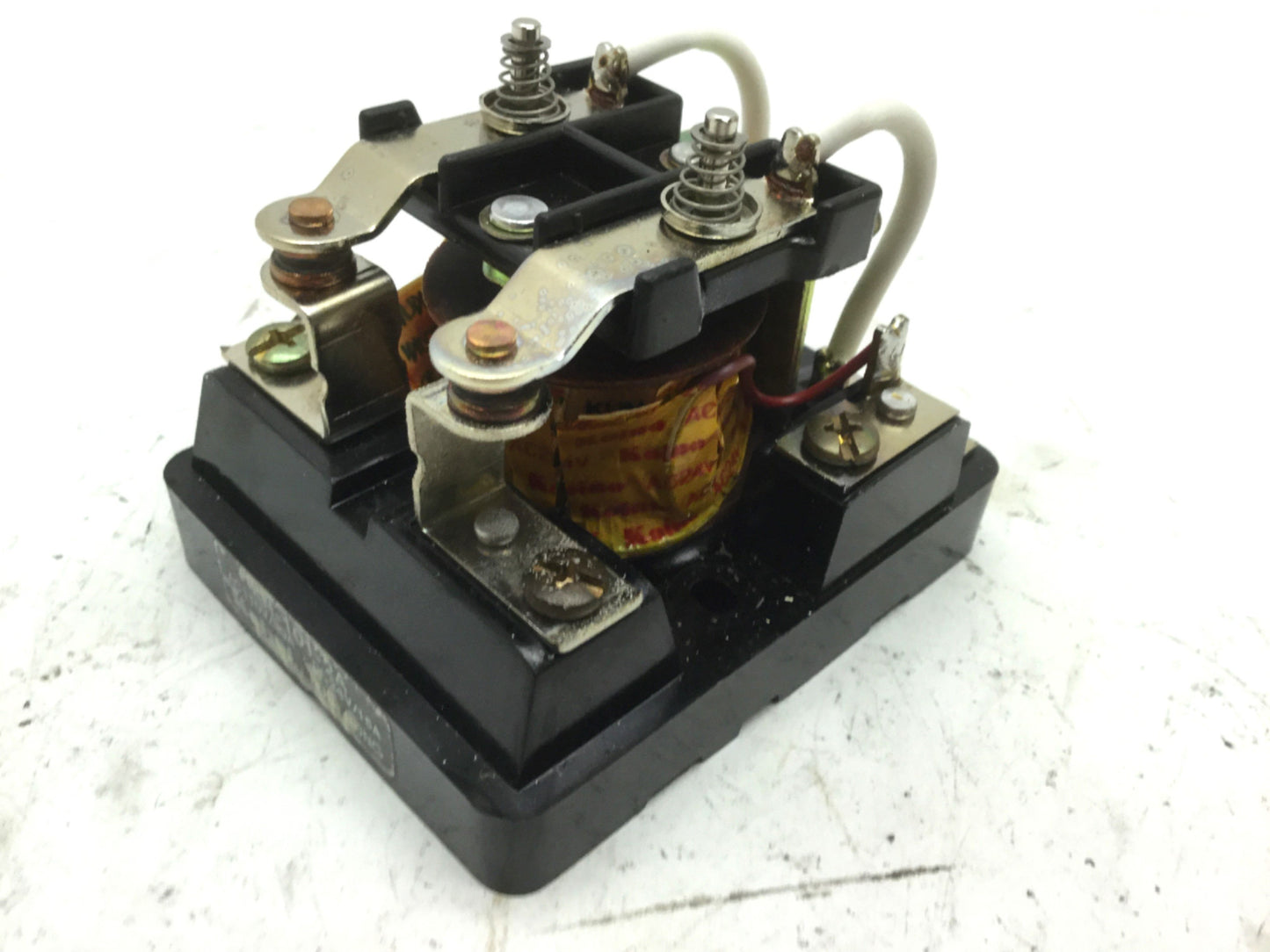 Used Tenor Koino KH-101-2A High Power Relay 24VDC 15A 110VAC/30A *Crack