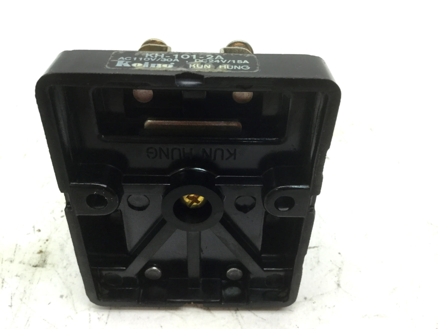 Used Tenor Koino KH-101-2A High Power Relay 24VDC 15A 110VAC/30A *Crack