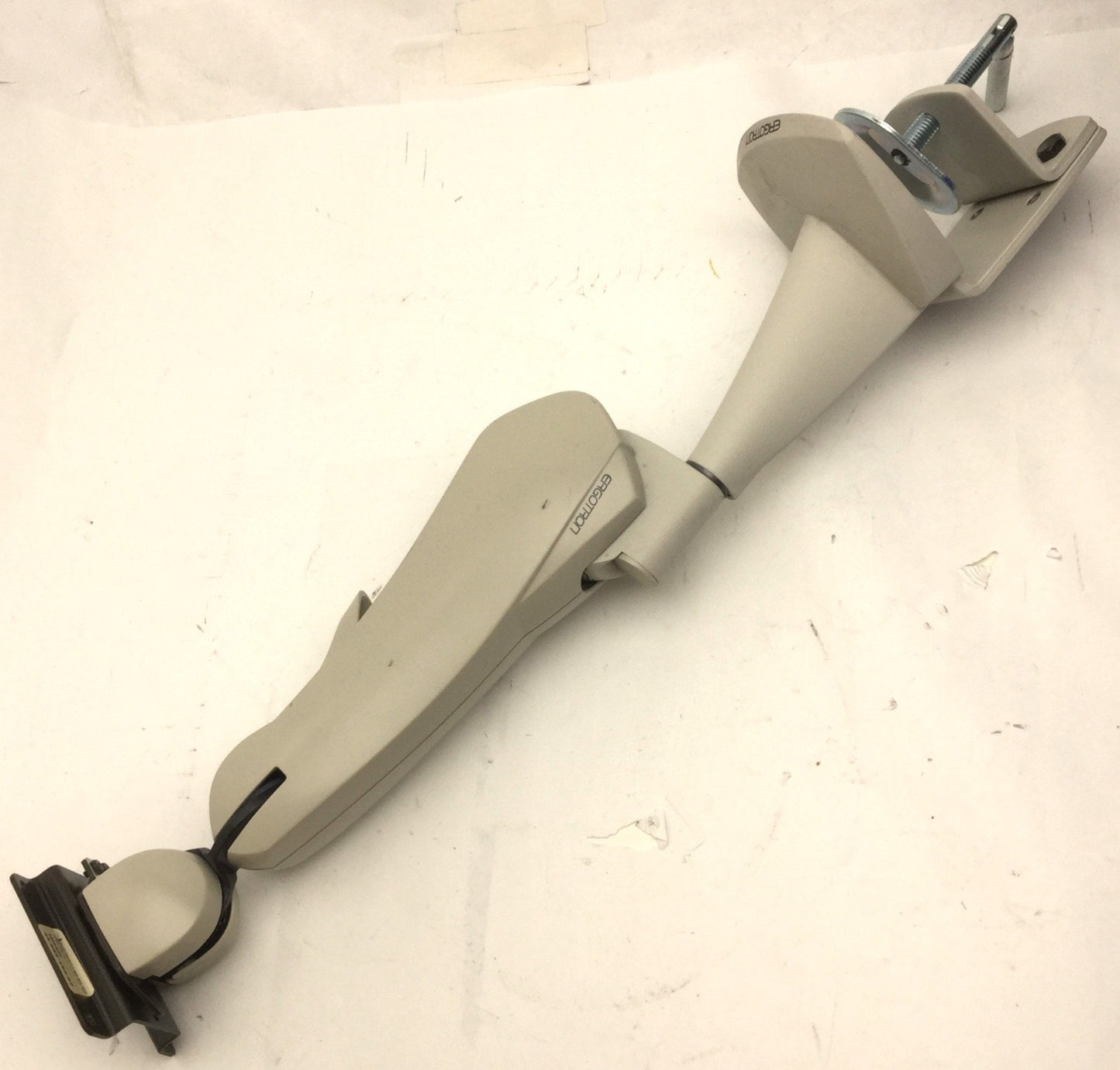 Used Ergotron 45-088-180-02 Monitor Desk Mount & Clamp, 45-088-180-02 Arm, 8" Post