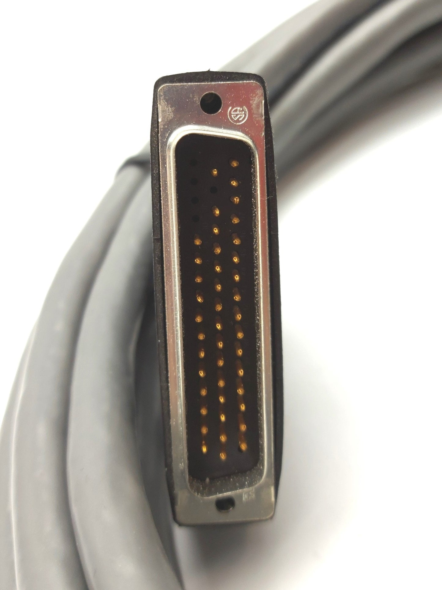 Used Adept 10332-02021 Rev. P3 Robot Servo Cable, 44-Pin to 50-Pin D-Sub, 16' Long