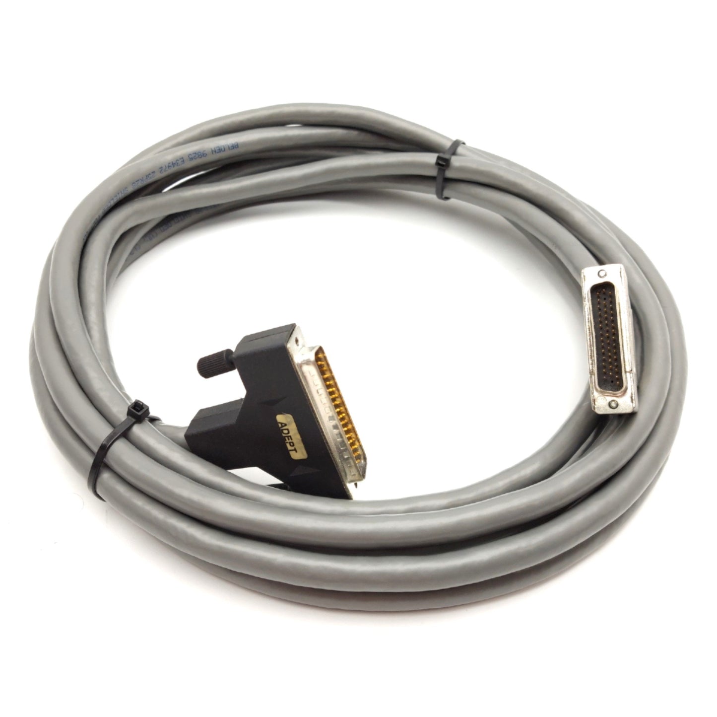 Used Adept 10332-02021 Rev. P3 Robot Servo Cable, 44-Pin to 50-Pin D-Sub, 16' Long