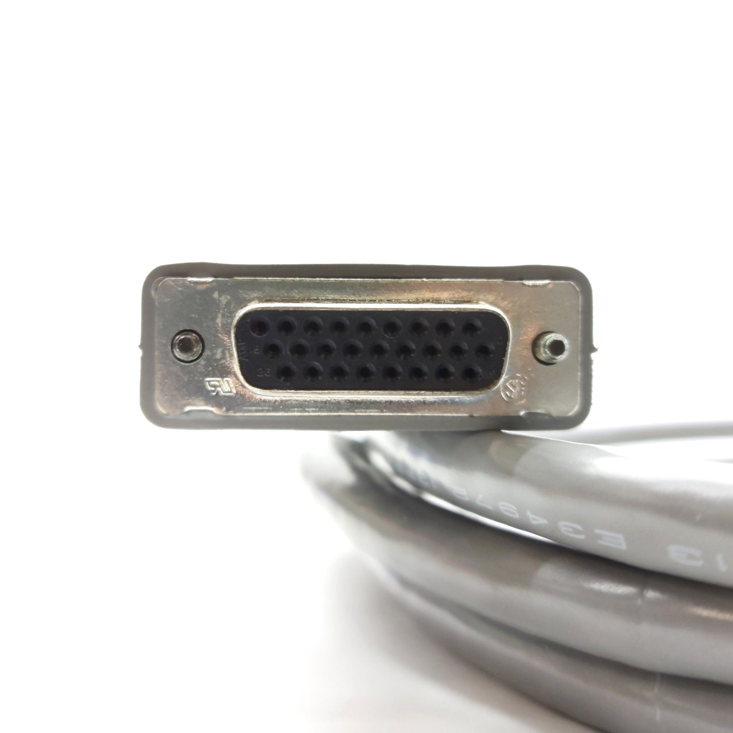 Used Adept 10330-01030 Rev. A Robot Front Panel Cable Assembly, 6' Long, 26-Pin D-Sub