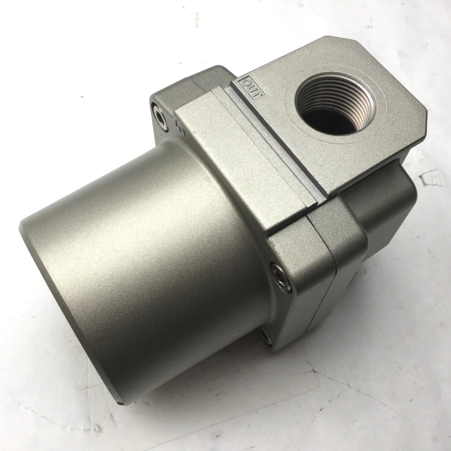 Used SMC AF50-N06-2Z Pneumatic Filter, Ports: 3/4" NPT, Pressure: 150psi (1MPa)