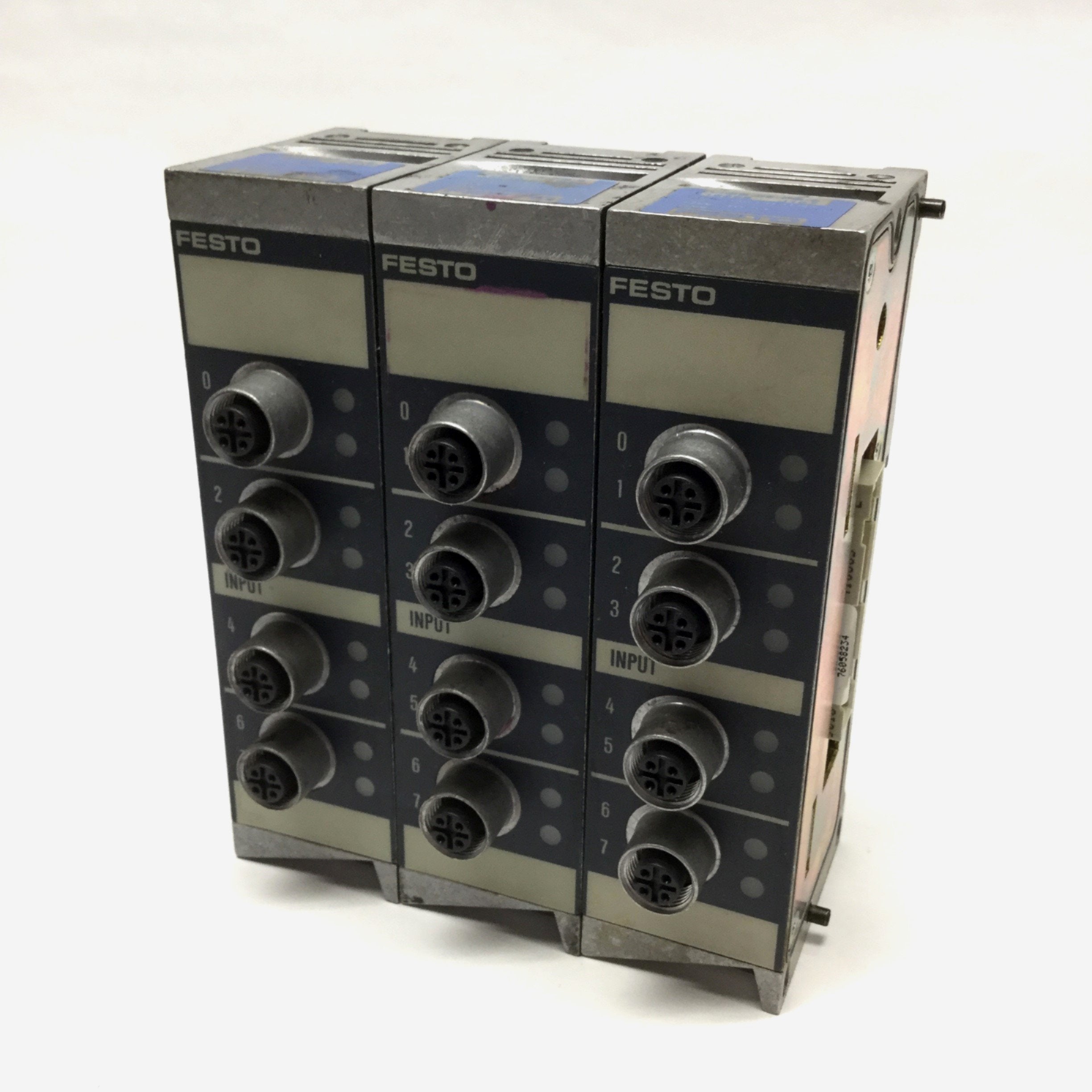 Lot of 3 Festo VIGE-03-FB-8 Valve Terminal Input Module, PNP, 8-Fold ...