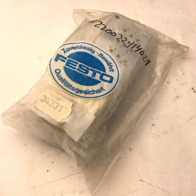 New Festo PRS-M-3 34331 Mounting Plate Manifold Block, 8 Slots