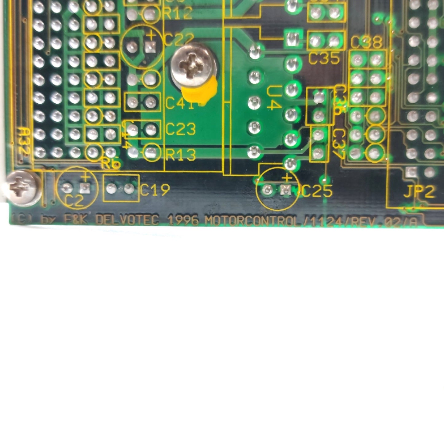 Used F&K Delvotec 1124 Rev.02 MC1 Motorcontrol Board A PSE-KRT02089