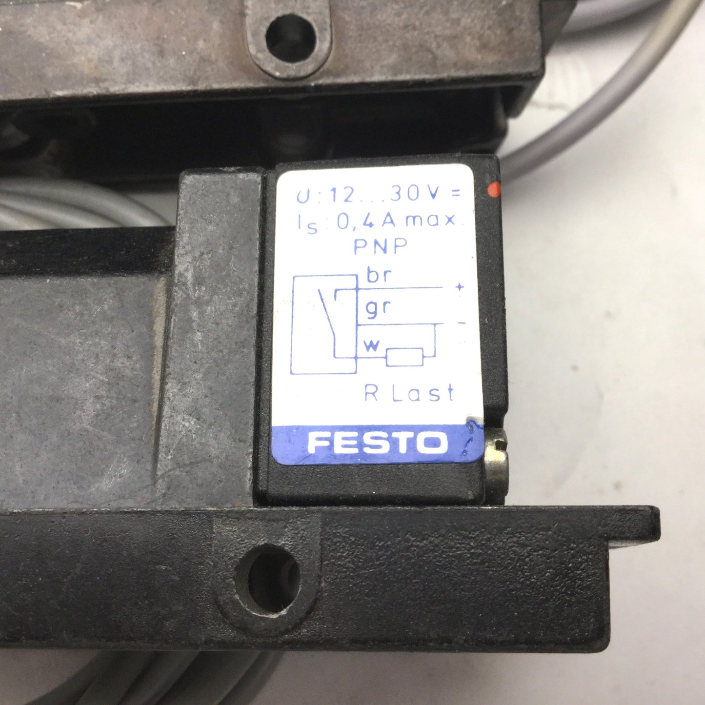 Used Lot of 3 Festo PEN-M5 Pressure Switches, Voltage: 12...30V, .4A Max, PNP