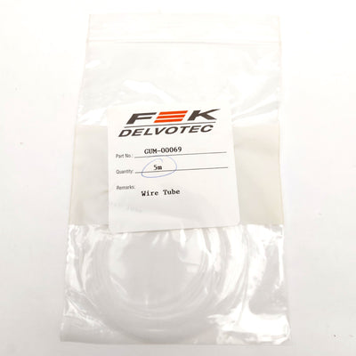 New F&K Delvotec GUM-00069 PTFE Wire Tube, 5m Long