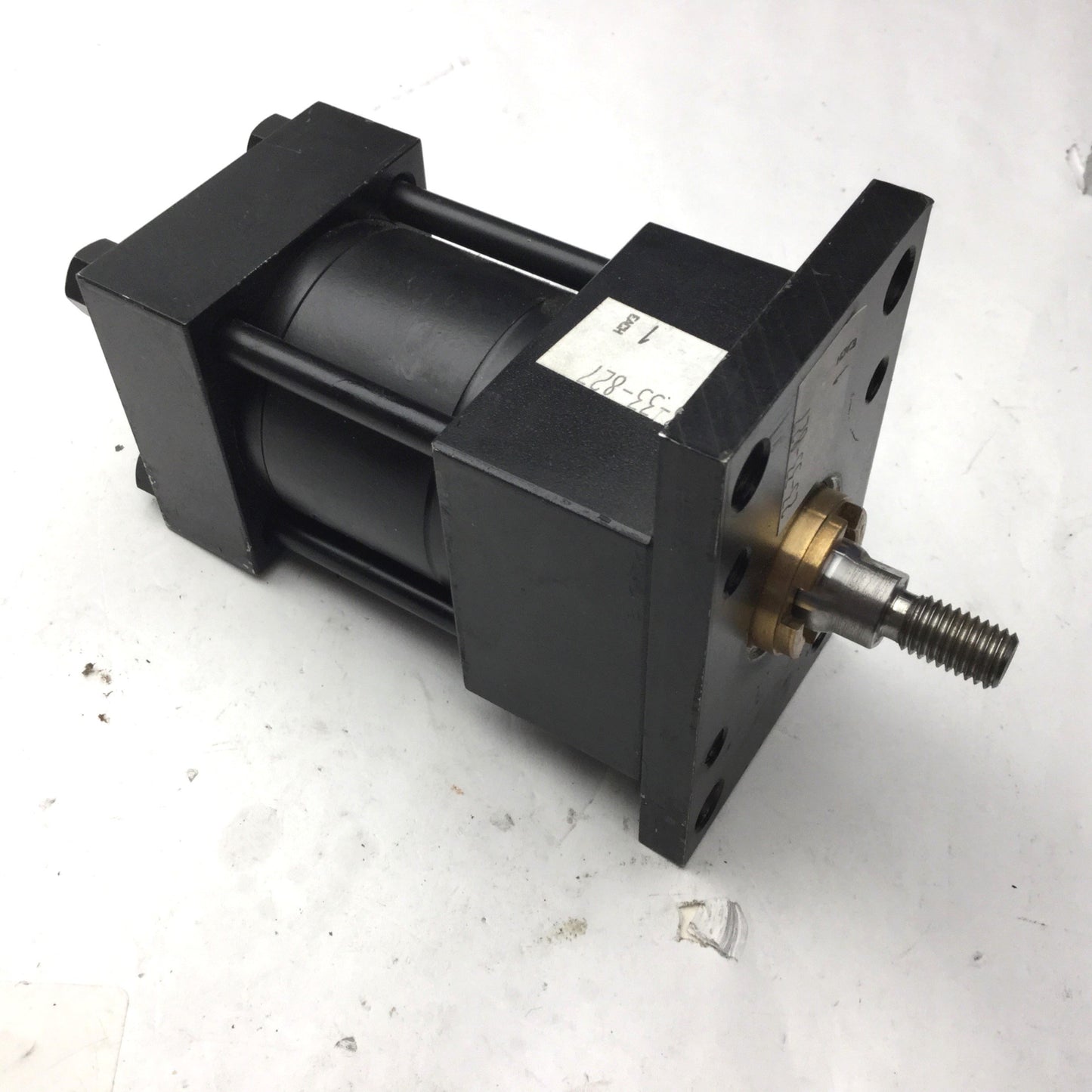 Used Parker 02.00 J2AR14M Pneumatic Cylinder, 2" Stroke, Series 2A, 250PSI Air