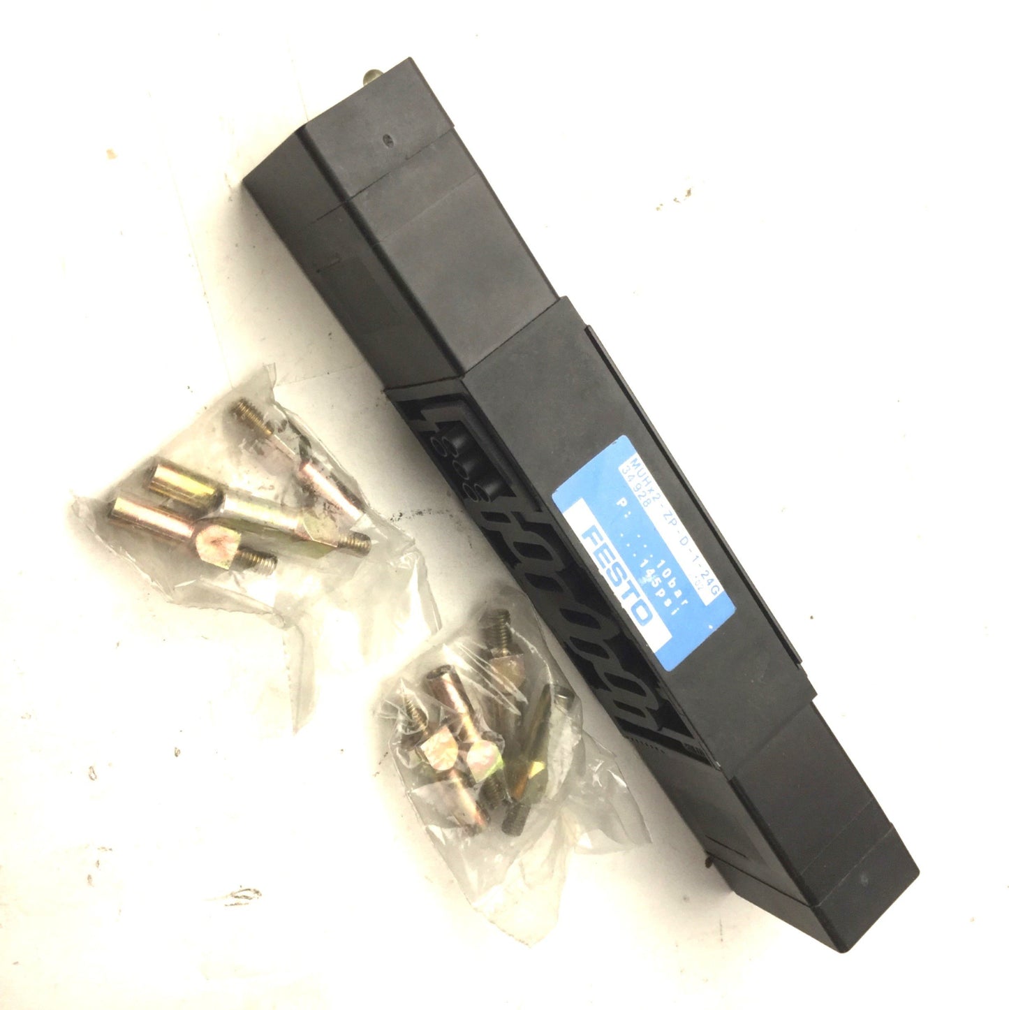 New Festo MUHX2-ZP-D-1-24G Intermediate Solenoid Valve, Max Pressure: 10 Bar, 24VDC