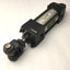 Used Milwaukee Cylinder LSV-62 1 1/2 X 2 Double Acting Cylinder, 2" Stroke, 1/4"NPT