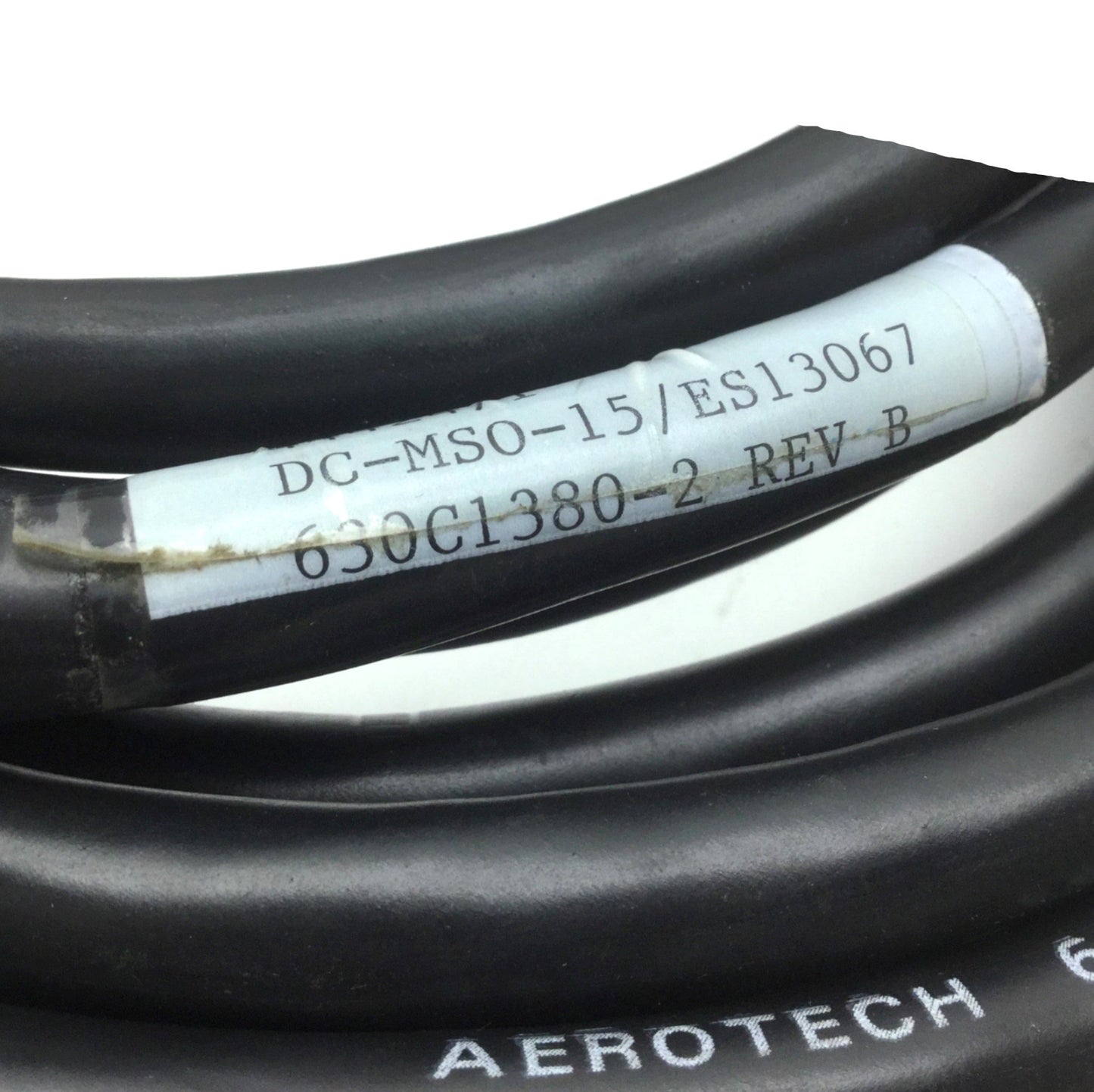 Used Aerotech 630C1380-2 Permanent Magnet Servo Motor Cable 14' REV B