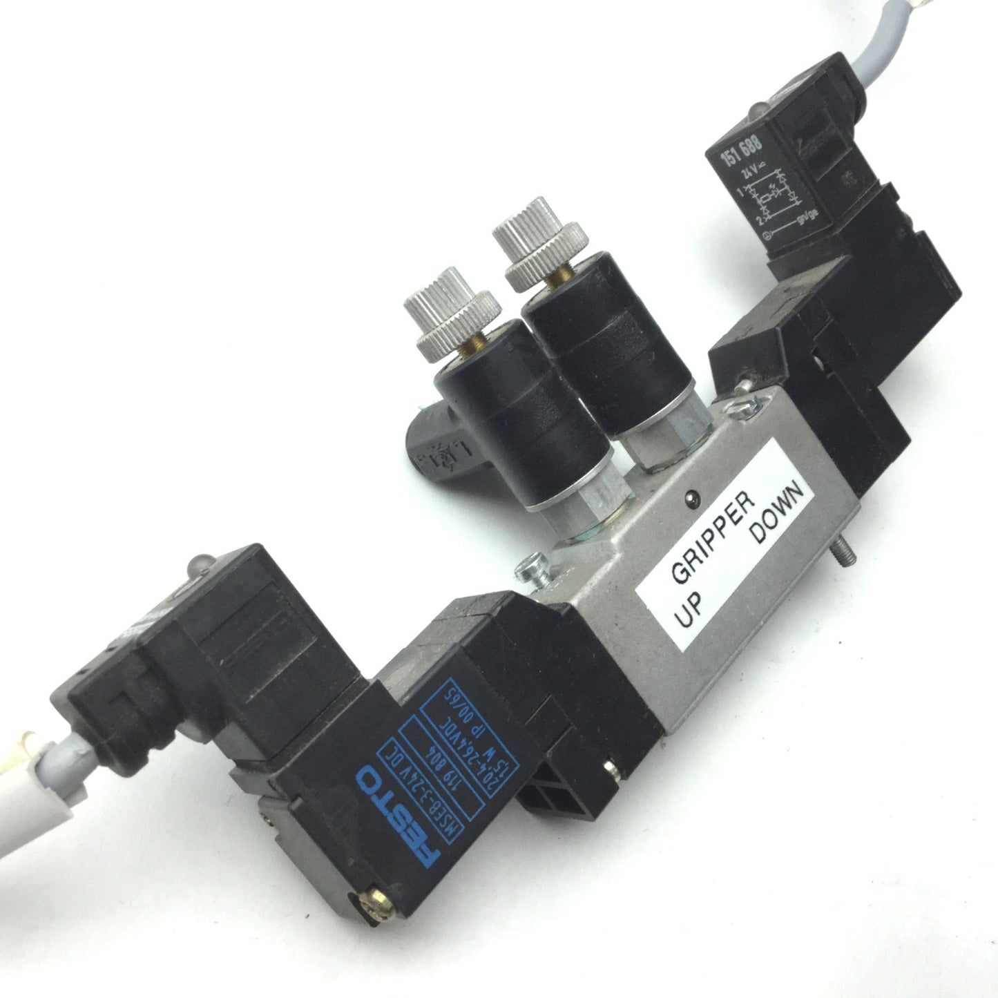 Used Festo JMEBH-5/2-1/8-P-B Solenoid Valve, 1.5-8 Bar, Series K202, IP65