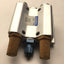 Used Festo PRS-ME-1/8-2 Manifold Block 2 Valve Positions G1/4 & M5 Ports, K202 Serie