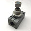 Used Festo GR-3/8B One Way Flow Control Valve, 0.1-10 Bar, 3/8" NPT