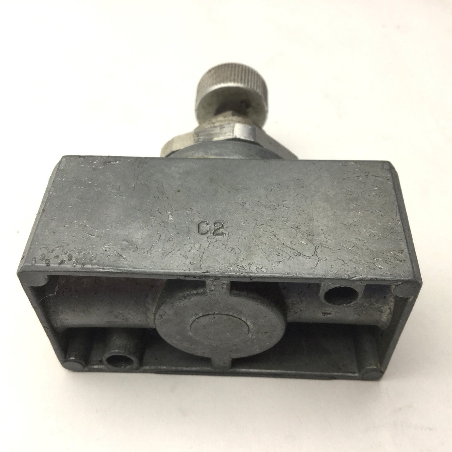 Used Festo GR-3/8B One Way Flow Control Valve, 0.1-10 Bar, 3/8" NPT