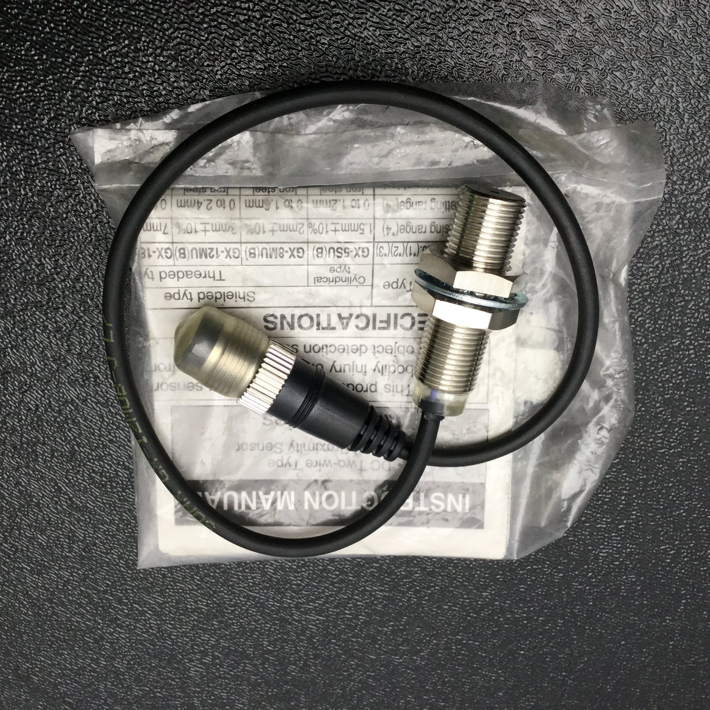 New Other Sunx GX-12MUB-J Inductive Proximity Sensor, DC 2-Wire, Range: 8mm, 12-24VDC