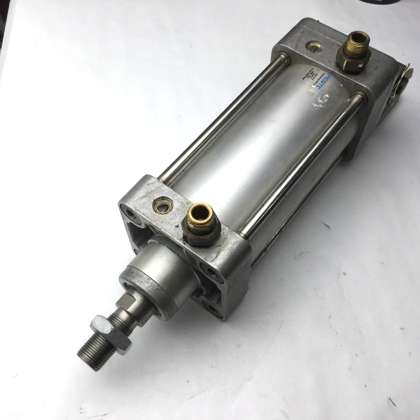 Used Festo DNN-80-90-PPV-A Double Acting Cylinder, 3.5" Stroke, 12Bar/175PSI Max