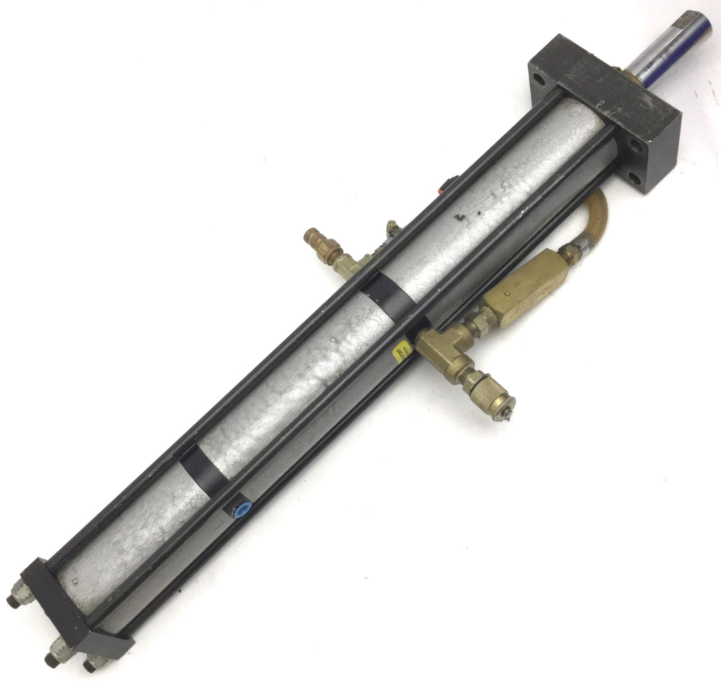 Used HyperCyl HPI-1-2.00-.25-FH Cylinder, Total Stroke: 2", Power Stroke: 0.25"