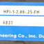 Used HyperCyl HPI-1-2.00-.25-FH Cylinder, Total Stroke: 2", Power Stroke: 0.25"