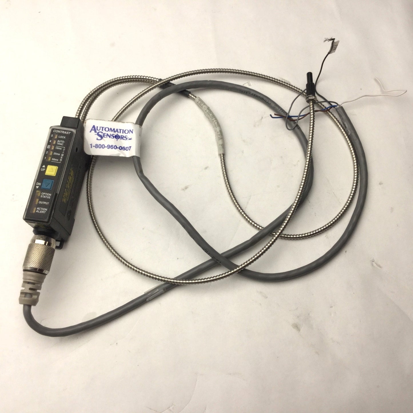 Used Tri-Tronics EZPBC Photoelectric Sensor Smarteye, 10-30VDC, PNP and NPN Out