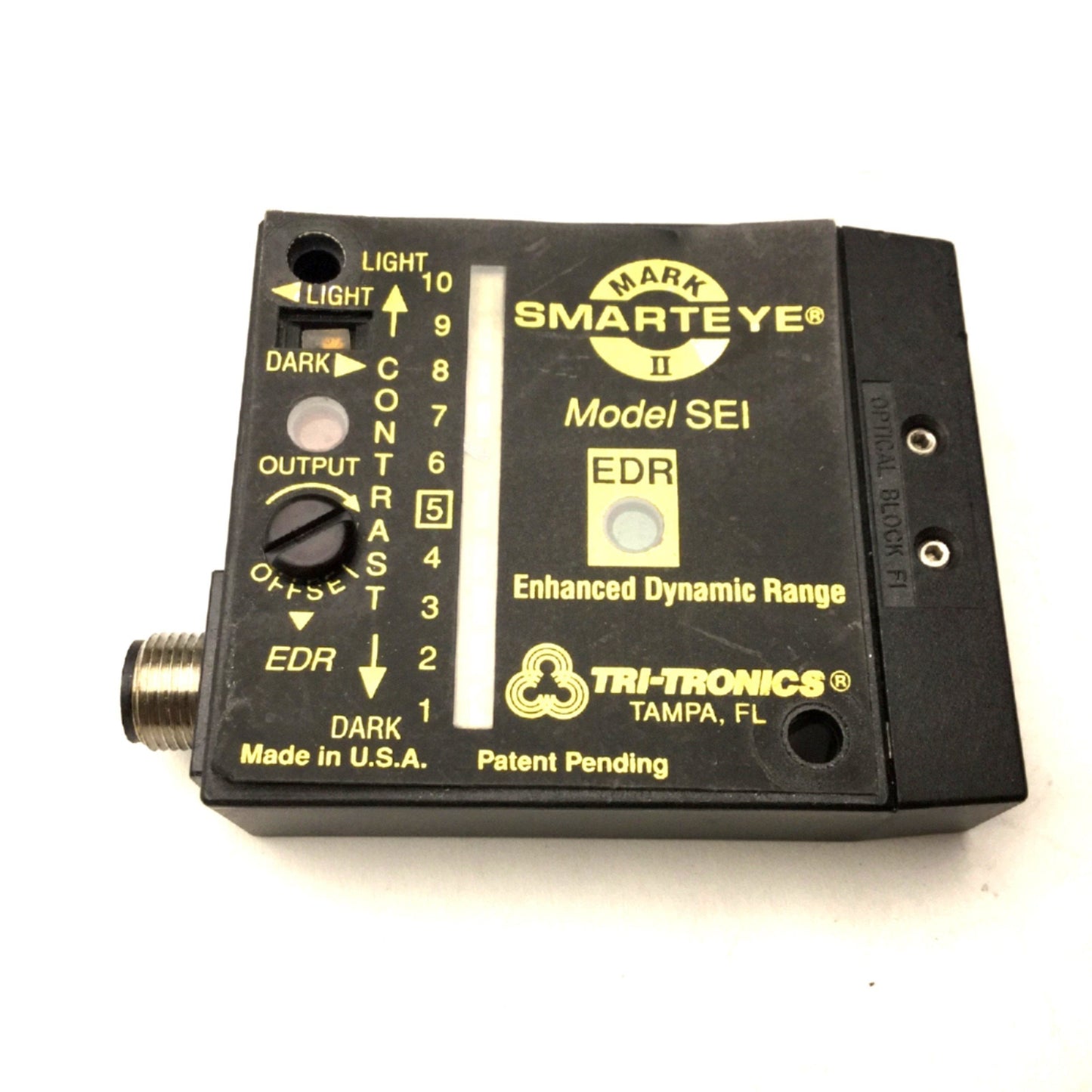 Used Tri-Tronics Model SEI SmartEye Mark II Photo Sensor, Voltage: 12-24VDC