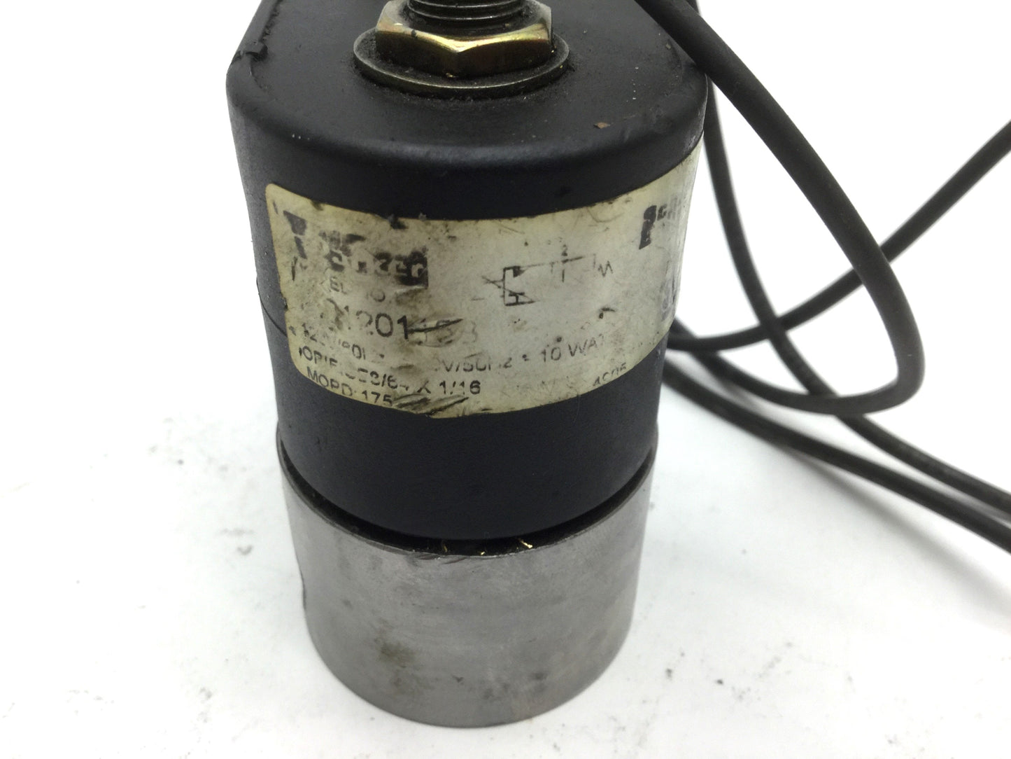 Used Parker Solenoid Valve, 24VDC 1/8" NPT
